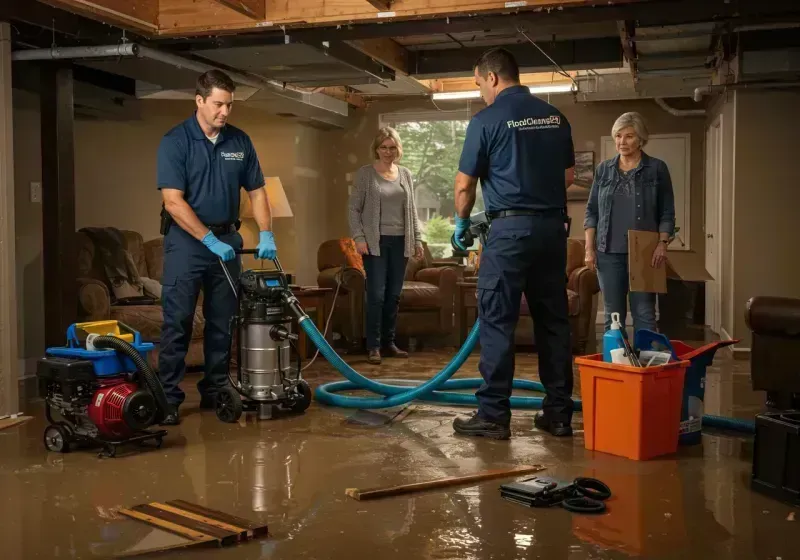 Basement Water Extraction and Removal Techniques process in Ionia County, MI